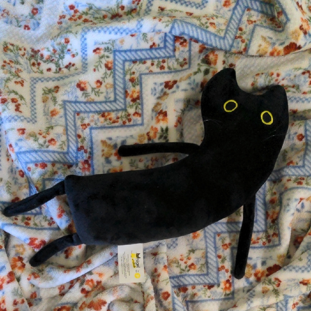 Black Cat Plush Toy